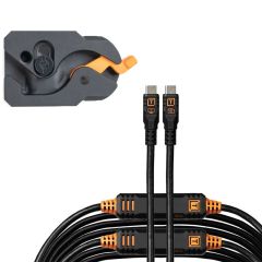 Tether Tools Leverlock Kit TetherPro Optima 10G 9.2m Straight To Straight - Black