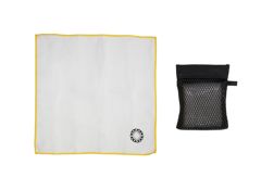 Master Microfiber Premium Soft Cleaning Cloth - White with Storage Pouch
