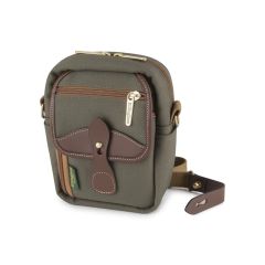 Billingham Compact Stowaway Sage FibreNyte / Chocolate