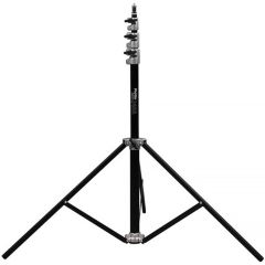 Phottix Saldo 245A Air Cushion Automatic Collapsible Light Stand, Chrome & Black - 245cm