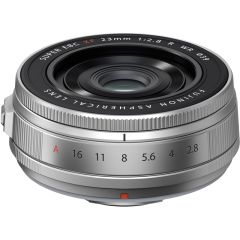 FujiFilm XF 23mm f/2.8 R WR Lens (Silver)