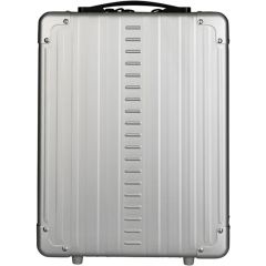 Aleon 17" Aluminium Camera Backpack with Padded Divider Set - Platinum Silver