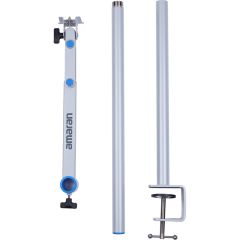 Amaran Verge Desk Clamp Stand Silver