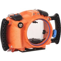 AquaTech EDGE Pro - Underwater Housing for Sony A73/R3/A9/A7SI - Orange