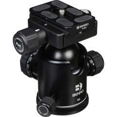 Benro Ball Head 40mm, Sep Drag Control, PU60 Plate