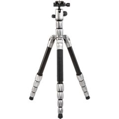 MeFOTO Globetrotter S Carbon Fibre Tripod Titanium | Camera Warehouse Front 1