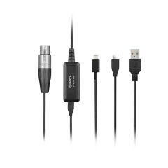 BOYA BY-BCA7 Professional XLR to Lightning Adapter Cable