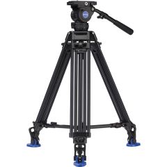 Benro A673TMM Dual Stage Tripod, 75mm Bowl, BV8 Head, QR13 Plate, Twist-Lever Lock