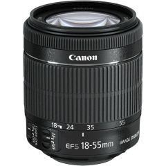 Canon EF-S 18-55mm f/3-5.6 IS STM Lens (White Box)