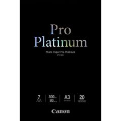 Canon Pro Platinum A3 Photo Paper - 20 pack