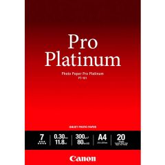 Canon PT101A4 20 Sheets A4 300gsm Photo Paper Pro Platinum
