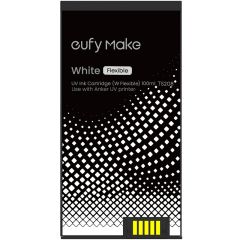 eufyMake UV Ink Cartridge (F, Flexible white, 100ml) for UV Printer E1
