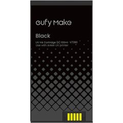 eufyMake UV Ink Cartridge (K, Black, 100ml) for UV Printer E1