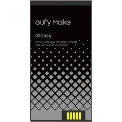 eufyMake UV Ink Cartridge (G, Glossy 100ml) for UV Printer E1