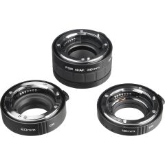 Kenko Extension Tube Set DG for Nikon Digital and Film Lenses | Online Camera Store Australia | Camera-Warehouse.com.au