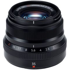FujiFilm Fujinon XF 35mm F2.0 R WR Camera Lens Black