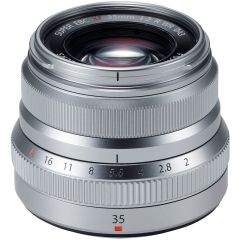 FujiFilm XF 35mm F2.0 R WR Lens (Silver)