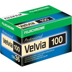 FujiFilm Fujichrome Velvia 100 35mm 36 Exposure - Pro Colour Transparency Film