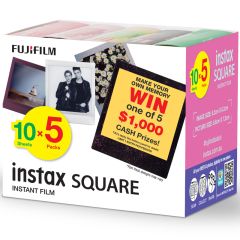 FujiFilm Instax Square Novelty 50pk Promo
