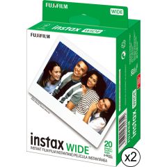 FujiFilm Instax Wide 40Pk Film - White