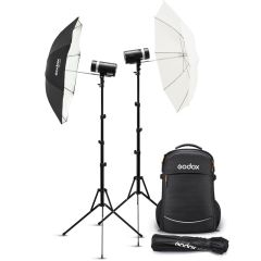 Godox AD300Pro II 2 Head Umb/Sbox Kit + Carry Bag