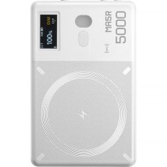 Godox MA5R RGB LED Light and Power Bank for Mobile Phone - White