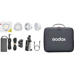 Godox Ml100R Kit 2 RGB LED + NPF Battery Handle