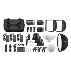 Godox ML-Kit1 ML30 Daylight 3 Head LED Light Kit