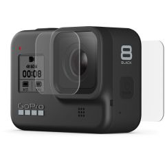 GoPro Tempered Glass Lens & Screen Protectors (Suits HERO8 Black)