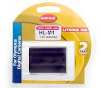 HAHNEL OLYMPUS HL M1 LI ION BATTERY | Camera-Warehouse.com.au