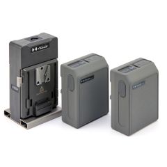 Harlowe Dual V-Mount Charger with 2 95W V-Mount Battery Packs