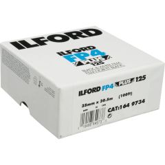 Ilford FP4 Plus 125 ISO 35mm x 30.5m Roll - Black & White Negative Film