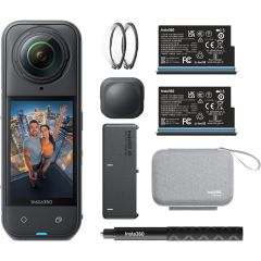 Insta360 X5 360 Camera Essentials Bundle