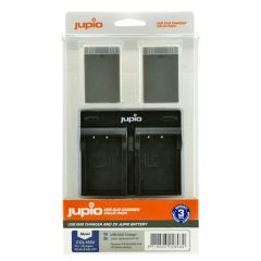 Jupio 2 x Jupio Olympus PS-BLS5/PS-BLS50 Batteries & Dual Charger Kit