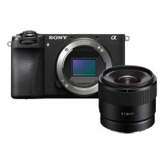 Sony Alpha A6700 Black Body w/ 11mm f/1.8 Lens