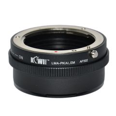 Kiwi Mount Adapter - Pentax K Lens - Sony E Camera - LMA-PK(A)_EM