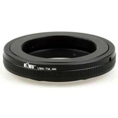 Kiwi Mount Adapter - T mount Lens - Nikon F Camera - LMA-TM_NK