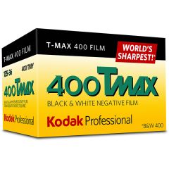 Kodak T-Max 400 Black and White Negative Film (35mm Roll Film, 36 Exposures)