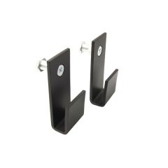 Kupo KD-795B Black Square J Hook pair to fit Hex mount Convi Clamp