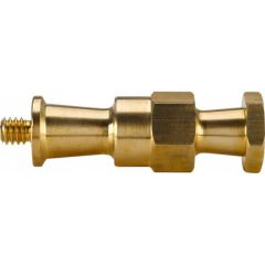 Kupo KS-026 Brass Hex Stud Spigot adaptor 1/4-20 Thread