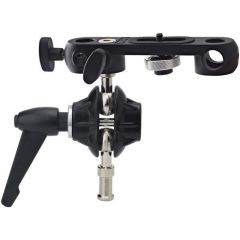 Kupo KS-104 Camera Bracket and Double Ball Joint Adapter with Dual 5/8 (16mm) Studs