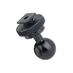 Kupo KS-407 Super Knuckle Ballhead with Cold Shoe Adapter