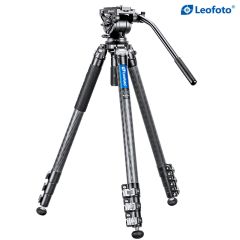 Leofoto LVM-324C Manba Video Series 4 Section Tripod with BV-10 Video Head
