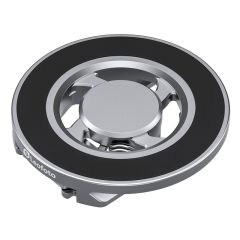 Leofoto PM-01 Magnetic Quick Mount Plate for Mobile Phones - Silver