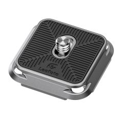 Leofoto QP-38 38mm Arca Swiss Style Plate - Silver