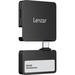 Lexar Professional GO SL400 1T Portable SSD With Hub (Black)