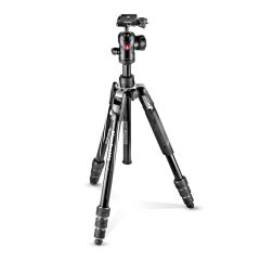 Manfrotto Befree Advanced Aluminum Travel Tripod Twist with Ball Head MKBFRTA4BK-BH (Black)