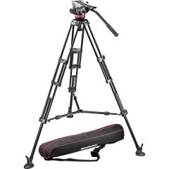 Manfrotto 502 + 546BK  Video Tripod Kit  - MVH502A.546BK-1