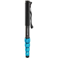 MeFOTO Walkabout S Aluminium Blue Retracted | Camera-Warehouse.com.au