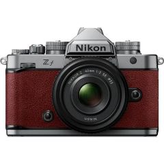 Nikon Z f SL Bordeaux Red w/ Nikkor Z 40mm f/2 (SE) Full Frame Mirrorless Camera